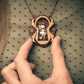 collana artigianale alice in wonderland