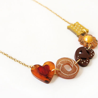 collana biscotti artigianale idea regalo