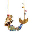 collana realizzata a mano sirena