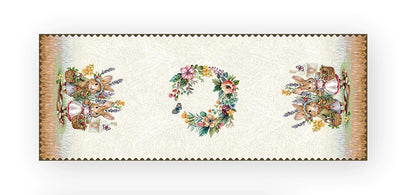 coniglietti pasquali con fiori