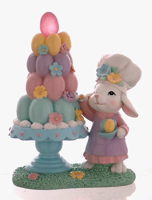 decorazione coniglietto decora torta di uova colorate