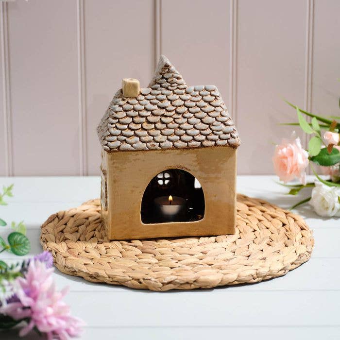 casetta cottage porta candela decorazione casa