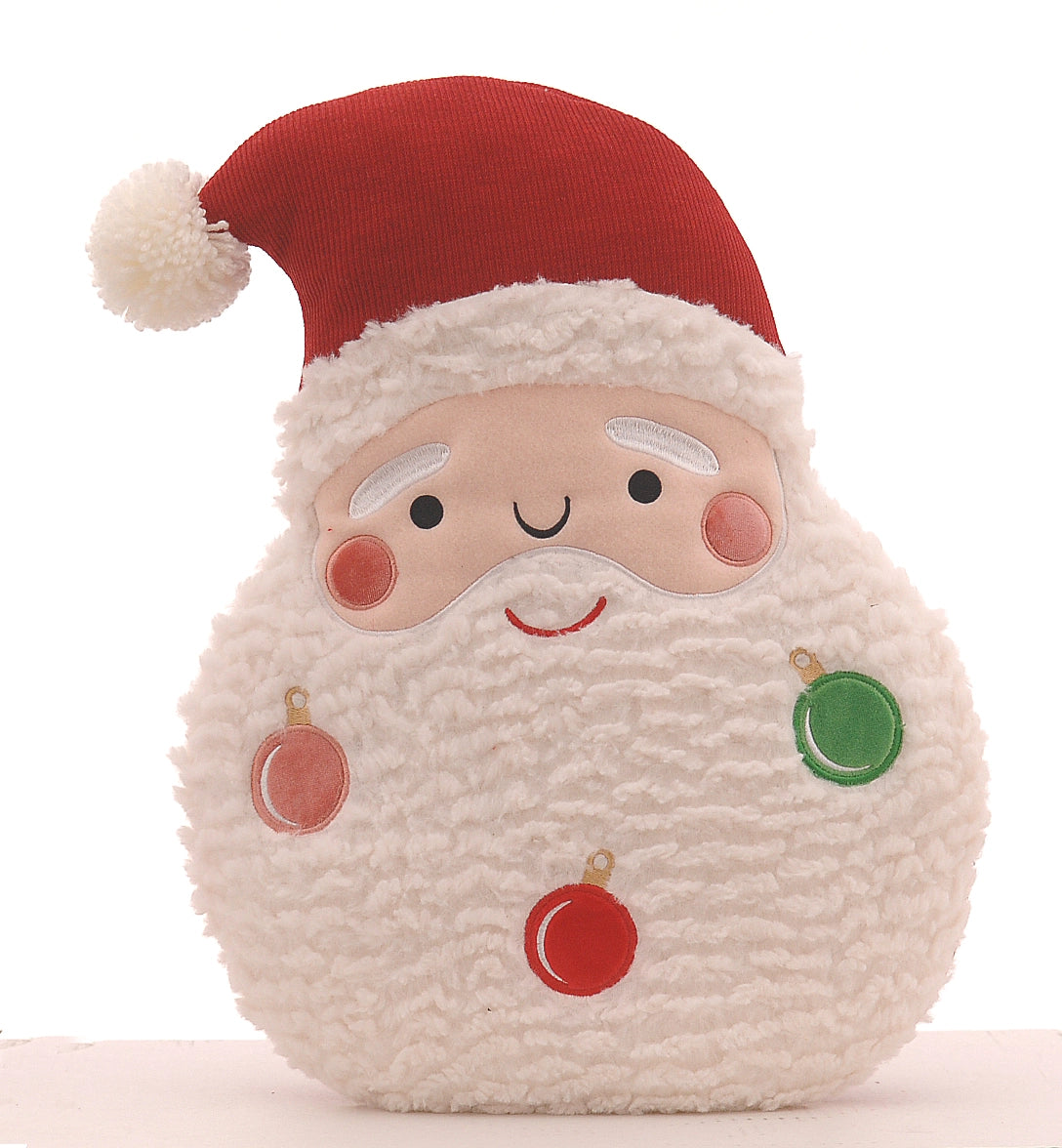 cuscino viso babbo natale