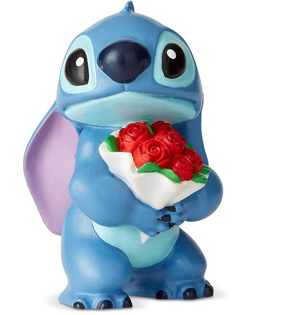 idea regalo Disney Stitch con rose rosse
