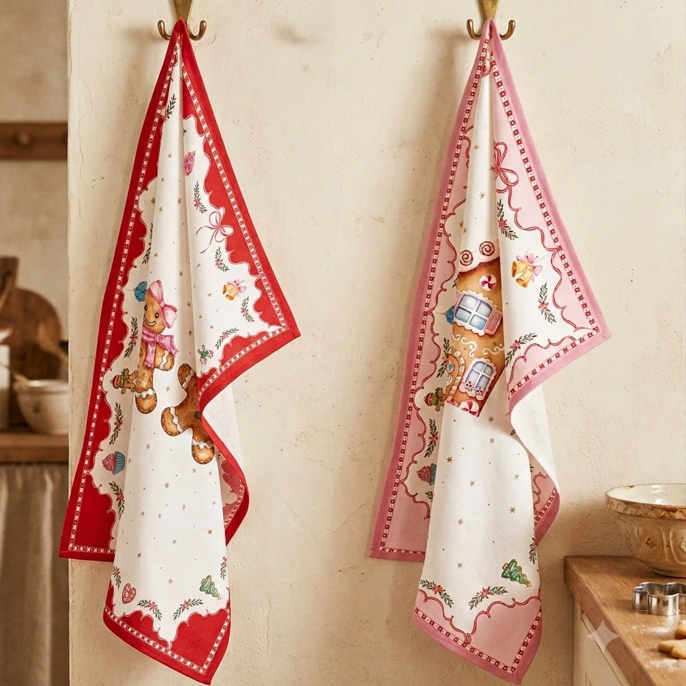 set strofinacci natalizi sweet christmas easy life