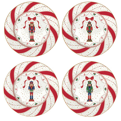 easy life set piattini dolce nutcracker twist