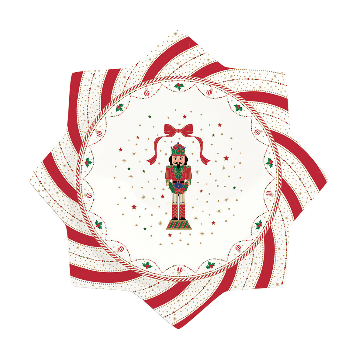 easy life piatto torta 32 cm nutcracker twist