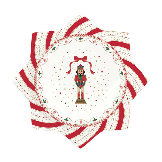 easy life piatto torta 32 cm nutcracker twist