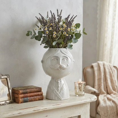 edg vaso uomo busto avorio