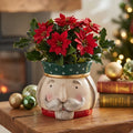 edg vaso natalizio viso nutcracker baffi