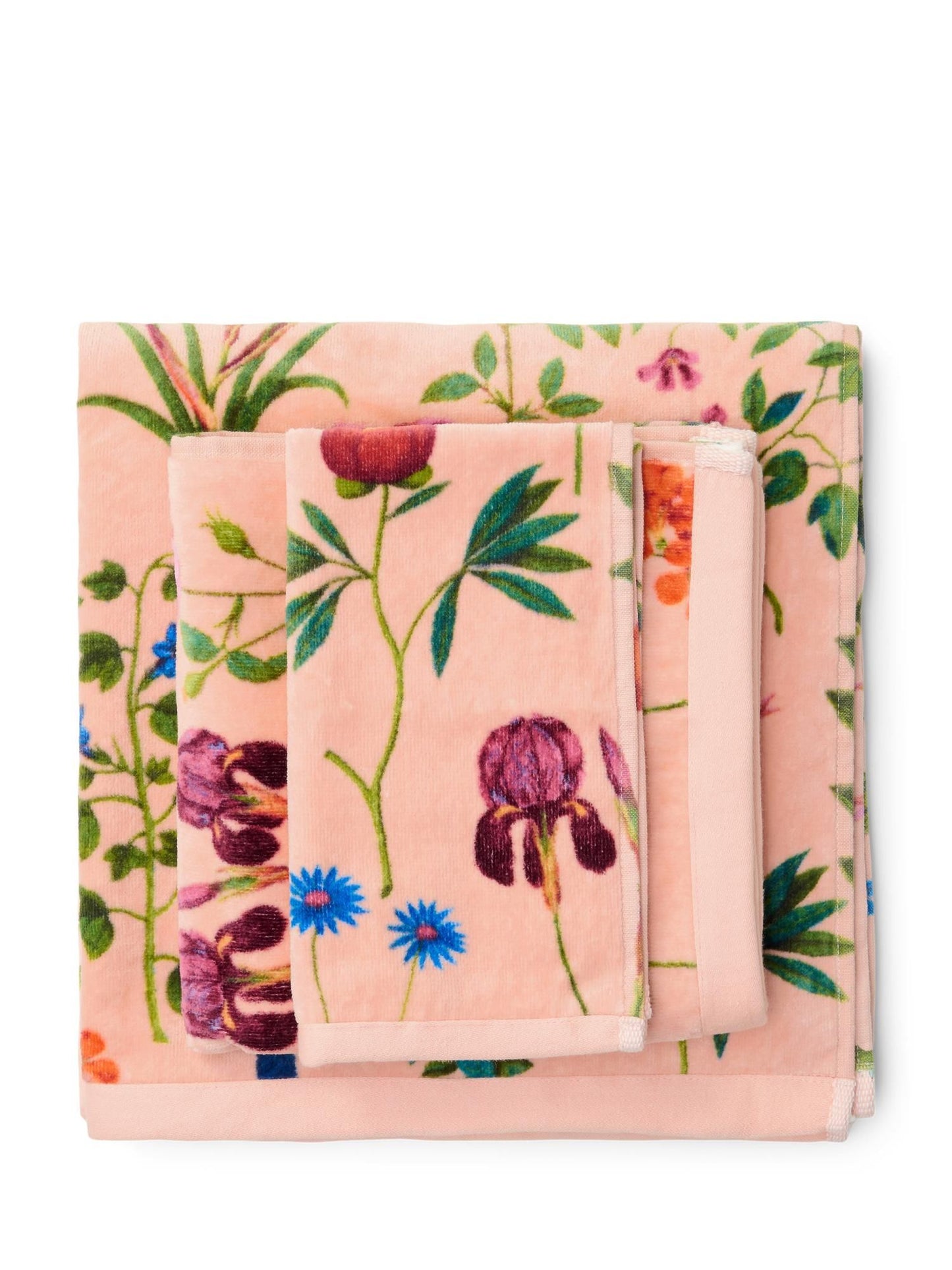 Essenza - Marigold set asciugamani viso e ospite Rosa