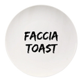 piatto simpatico faccia toast idea regalo