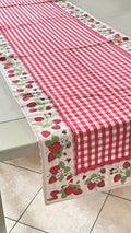 runner con fragole
