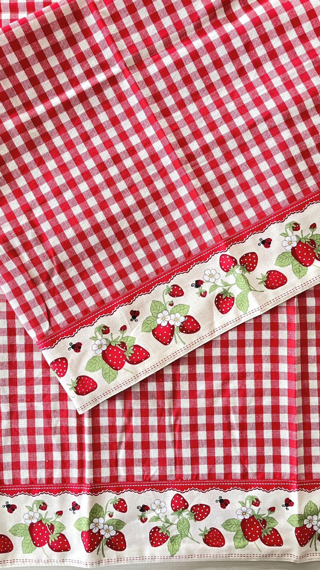 strofinaccio con fragole