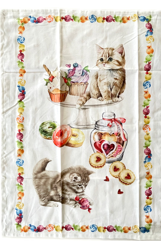 Strofinaccio assortito in cotone