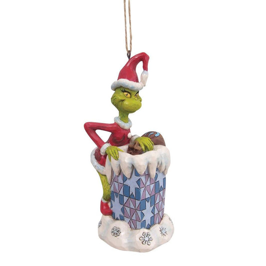 grinch addobbo natalizio babbo natale