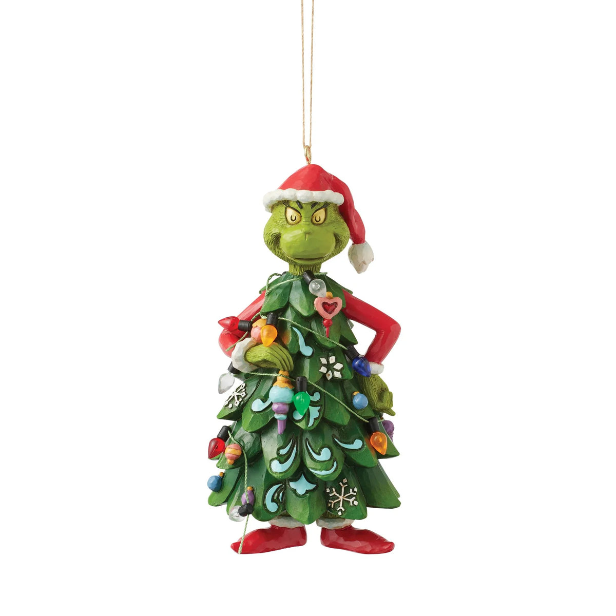 Jim Shore - Grinch ornamento natalizio Albero di Natale