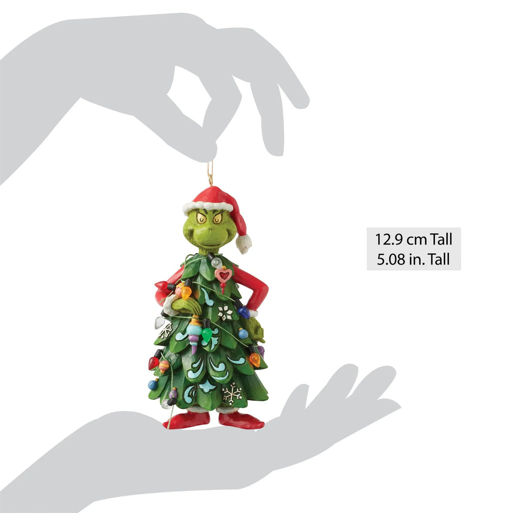 Jim Shore - Grinch ornamento natalizio Albero di Natale