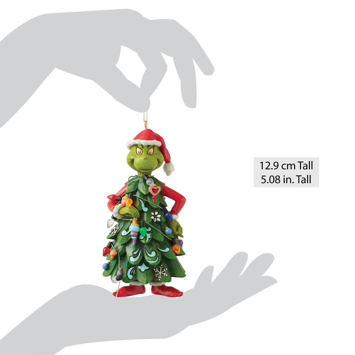 Jim Shore - Grinch ornamento natalizio Albero di Natale