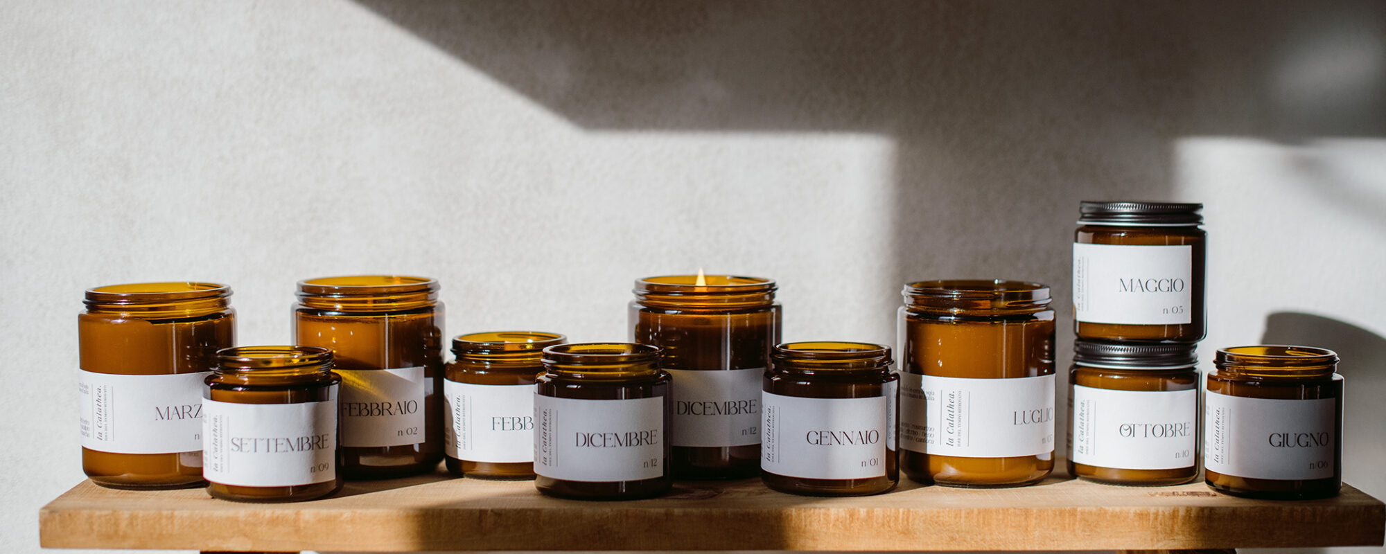 candele profumate artigianali