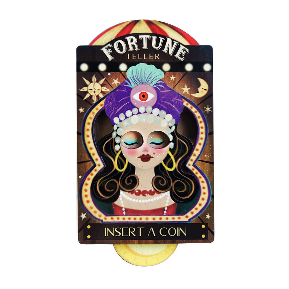 spilla maga indovina circo