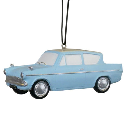 macchina volante film Harry Potter decorazione natalizia