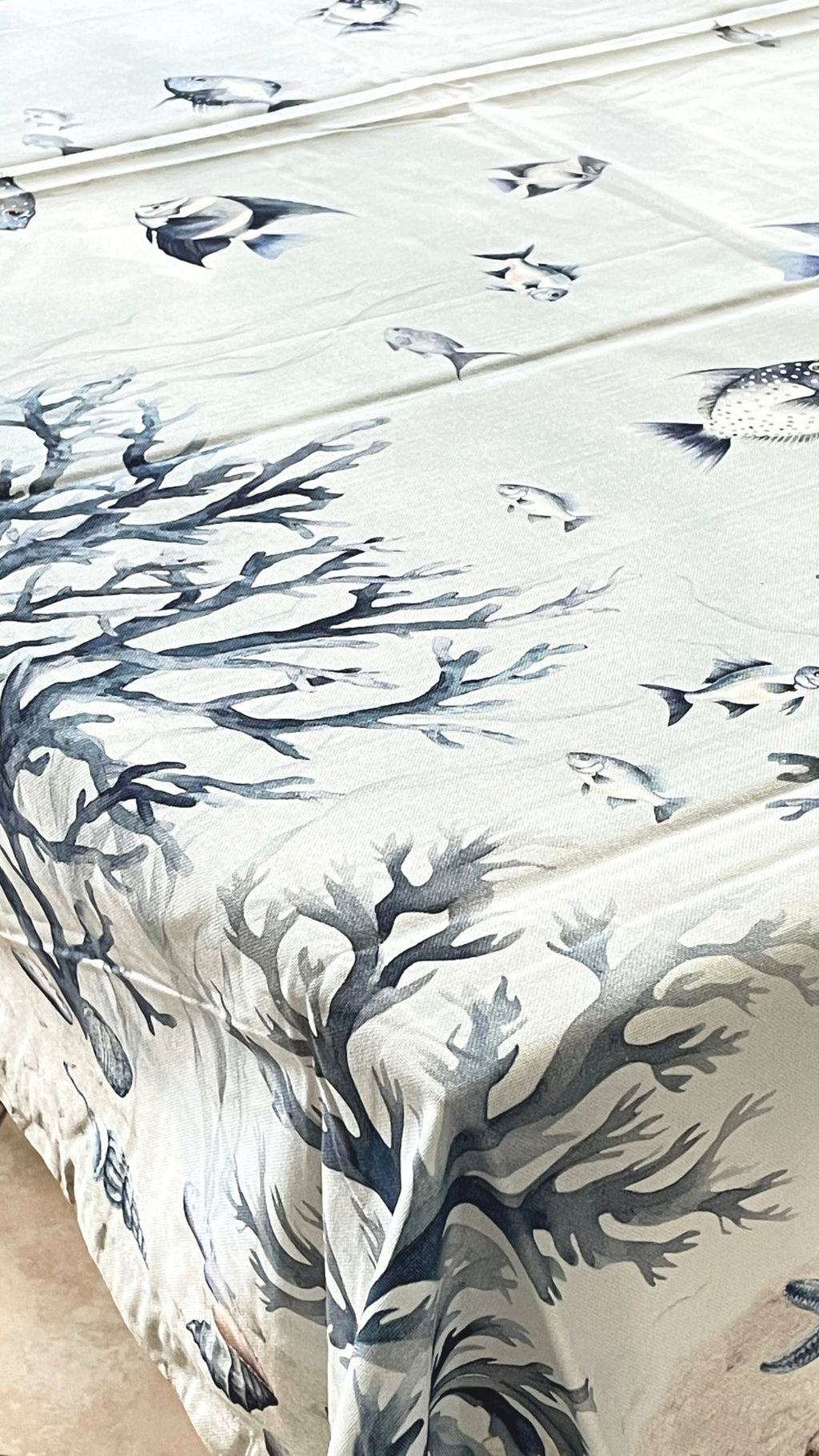tovaglia in cotone tema mare