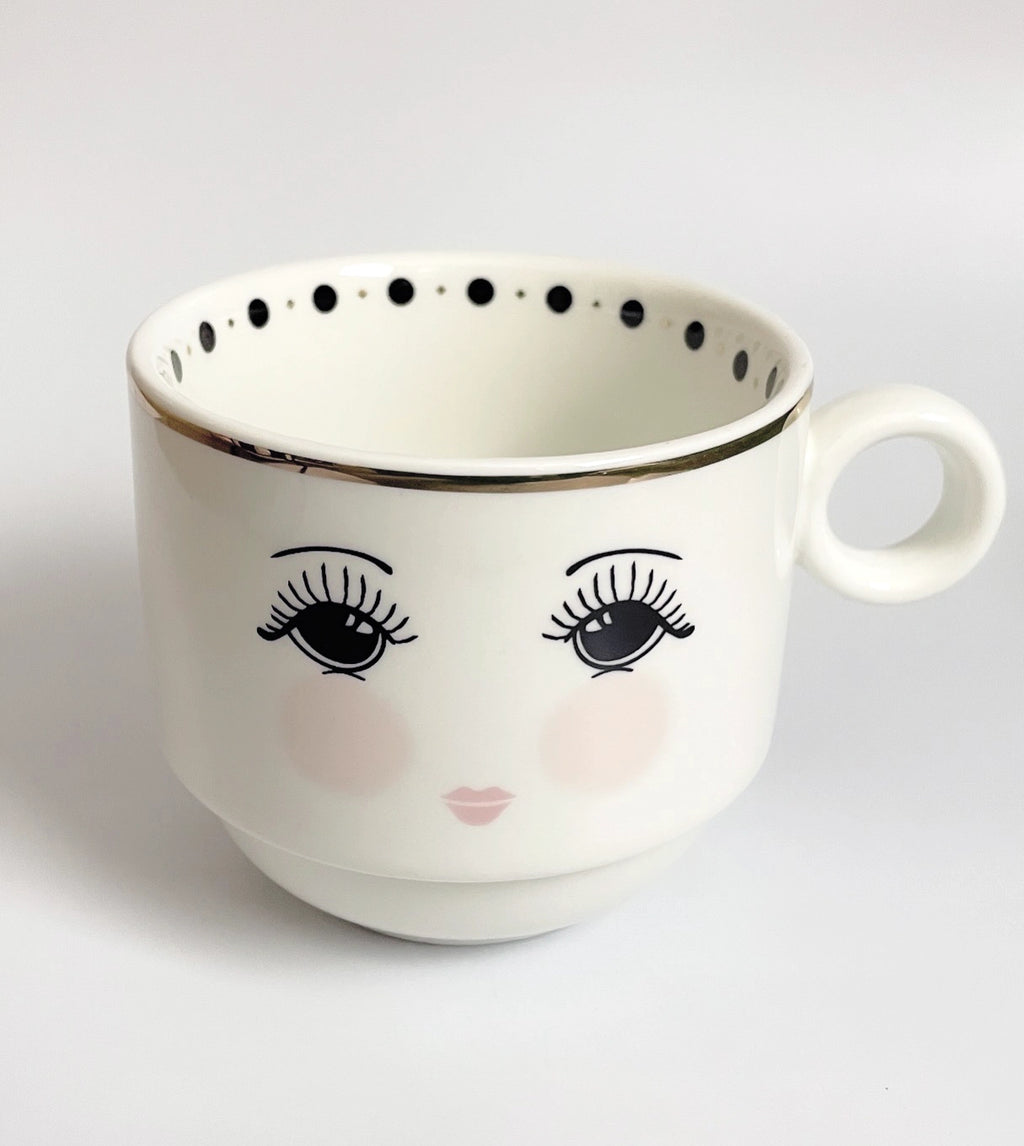 tazza bianco e nera miss etoile