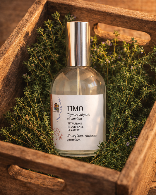 olfattiva profumo spray aromaterapia ambiente timo