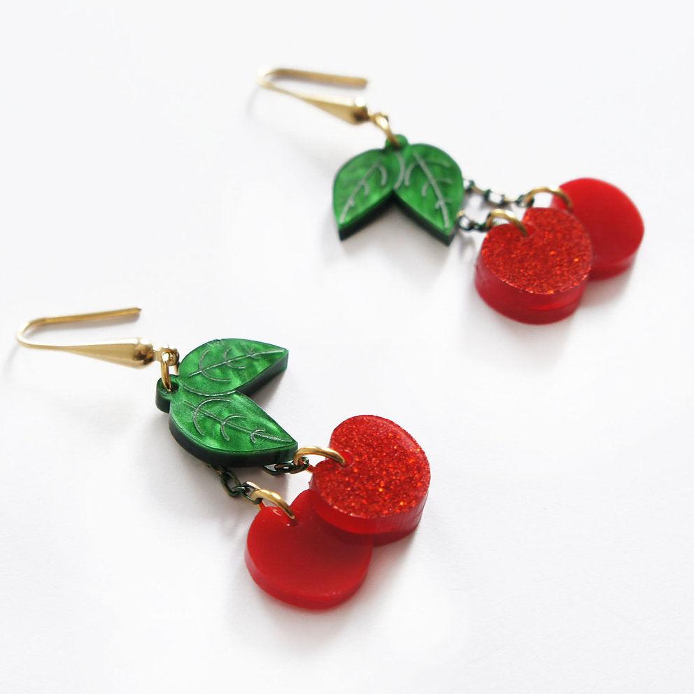 idea regalo orecchini ciliegia