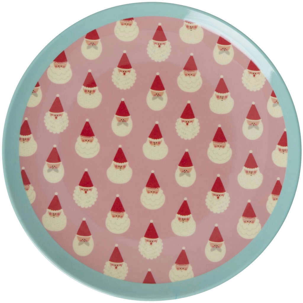 stampa santa baby piattino dessert