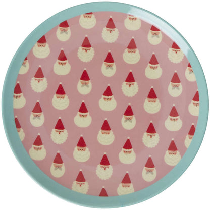 stampa santa baby piattino dessert