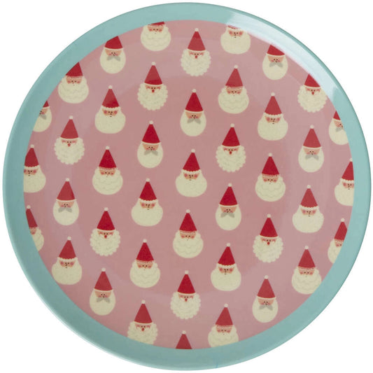 stampa santa baby piattino dessert