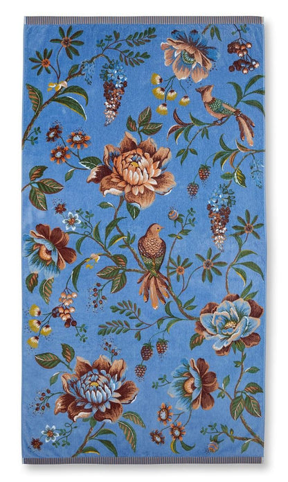 Pip Studio - telo mare Secret Garden 100x180 cm Blue
