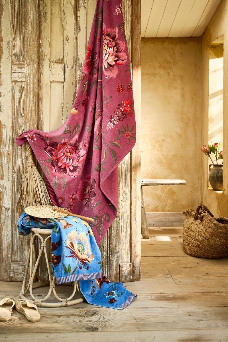 Pip Studio - telo mare Secret Garden 100x180 cm Mauve