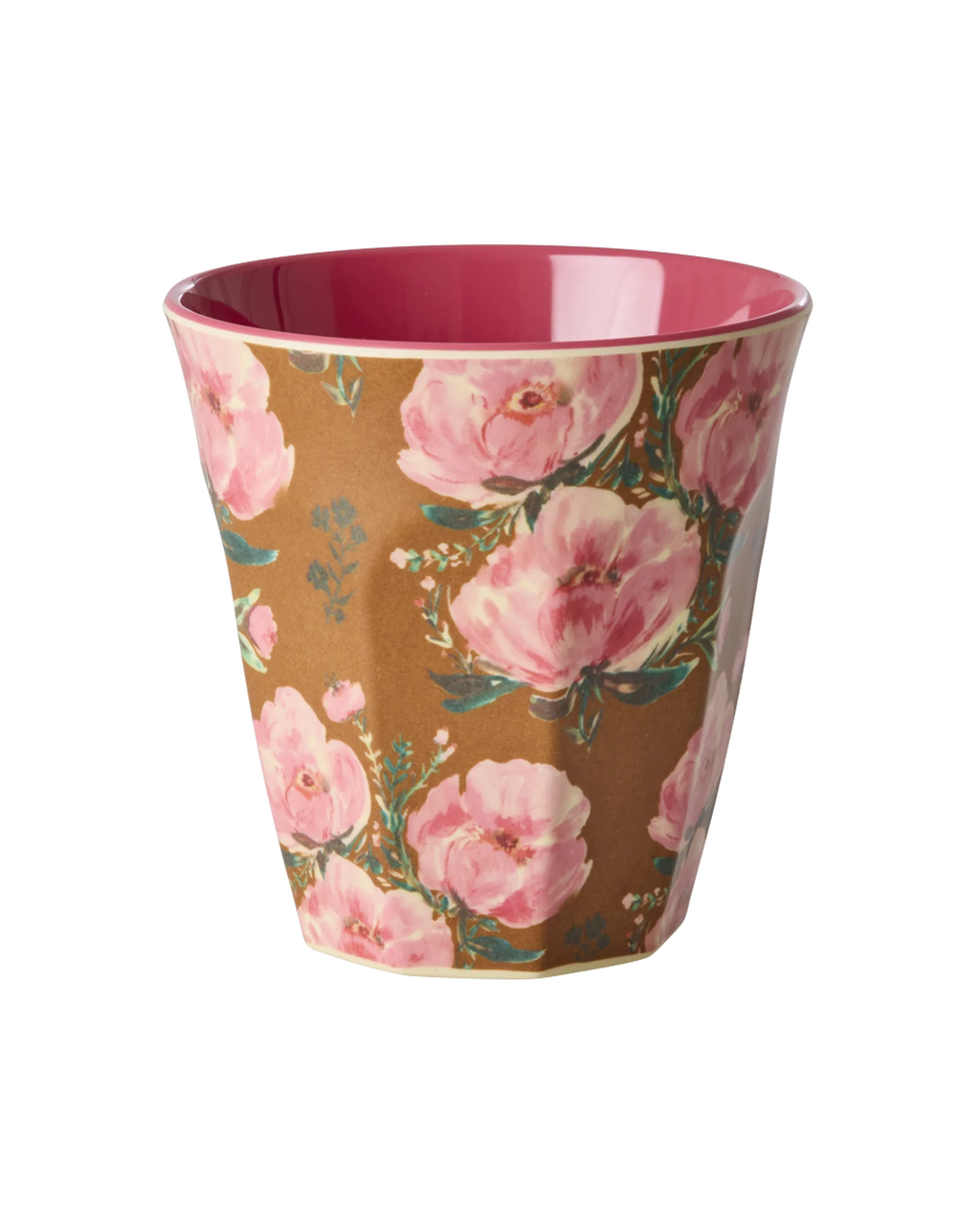 bicchiere ricedk melamina stampa rose vintage