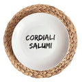 piatto divertente cordiali salumi