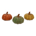 decorazione zucca porcellana finitura lucida 