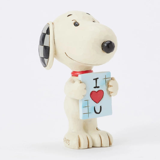 jim shore snoopy I love you