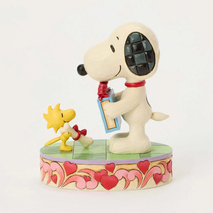decorazione casa romantica jim shore peanuts
