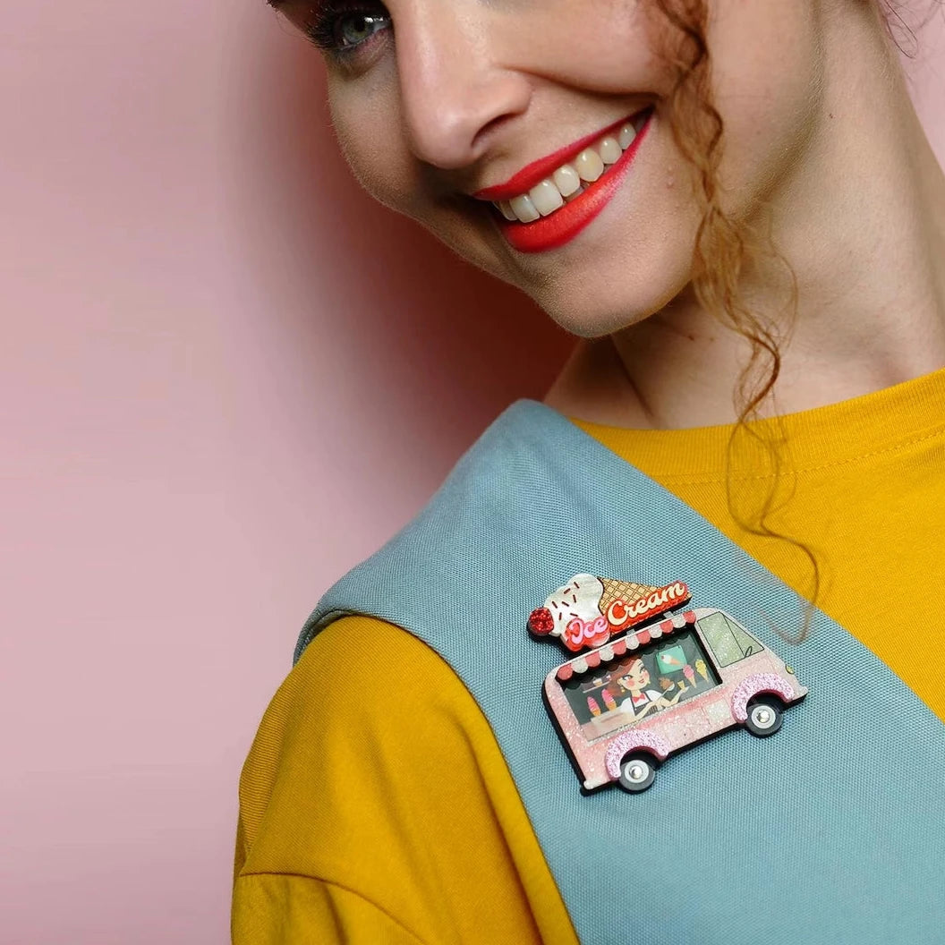 spilla artigianale stile vintage