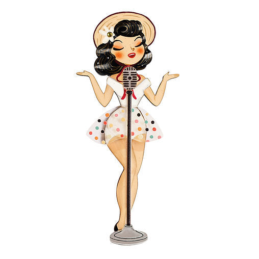 spilla vintage ispirata moda anni 50