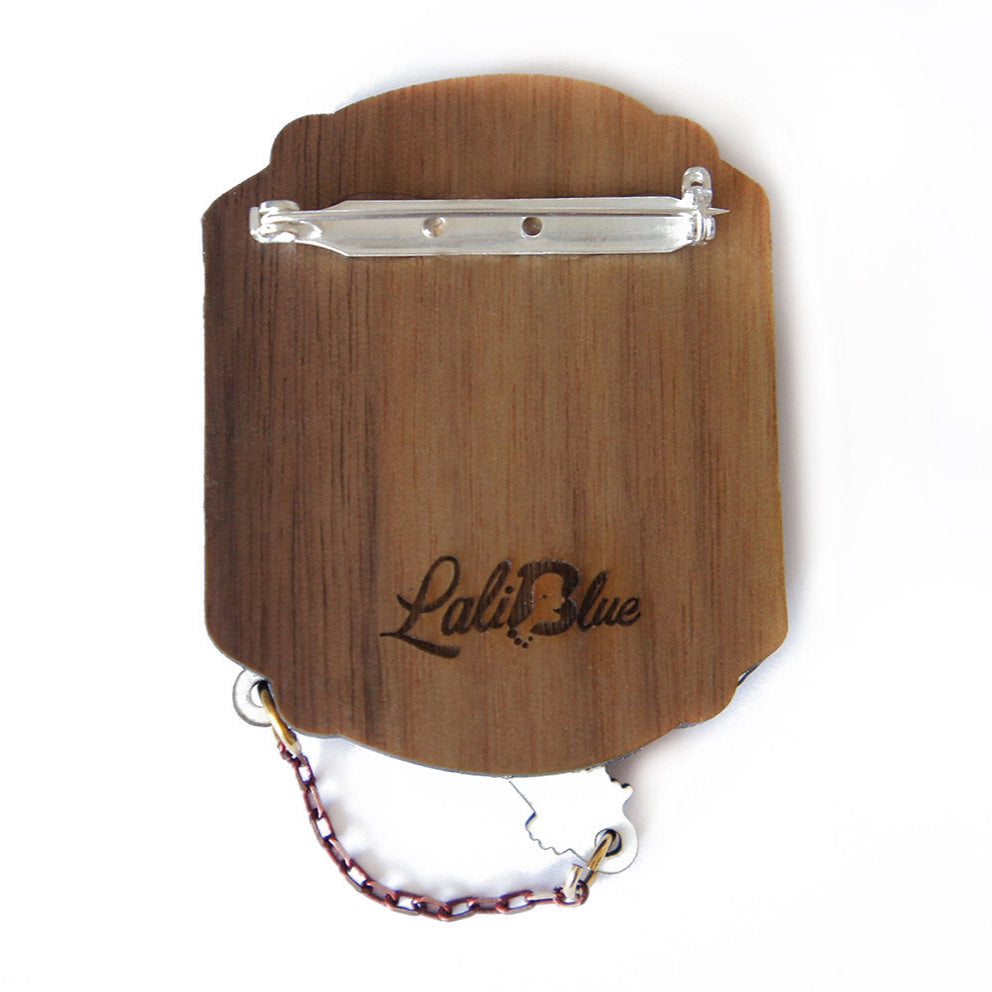 retro spilla dark tavola ouijia