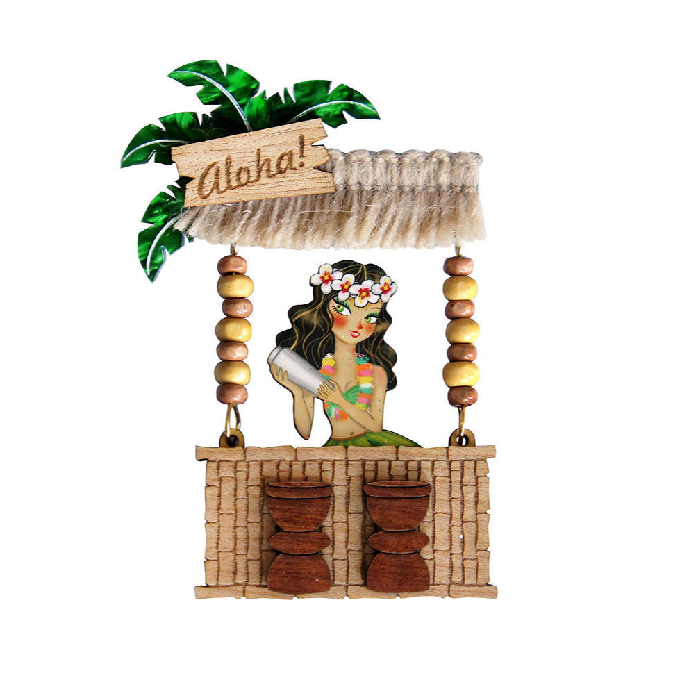 spilla tropicale tiki bar