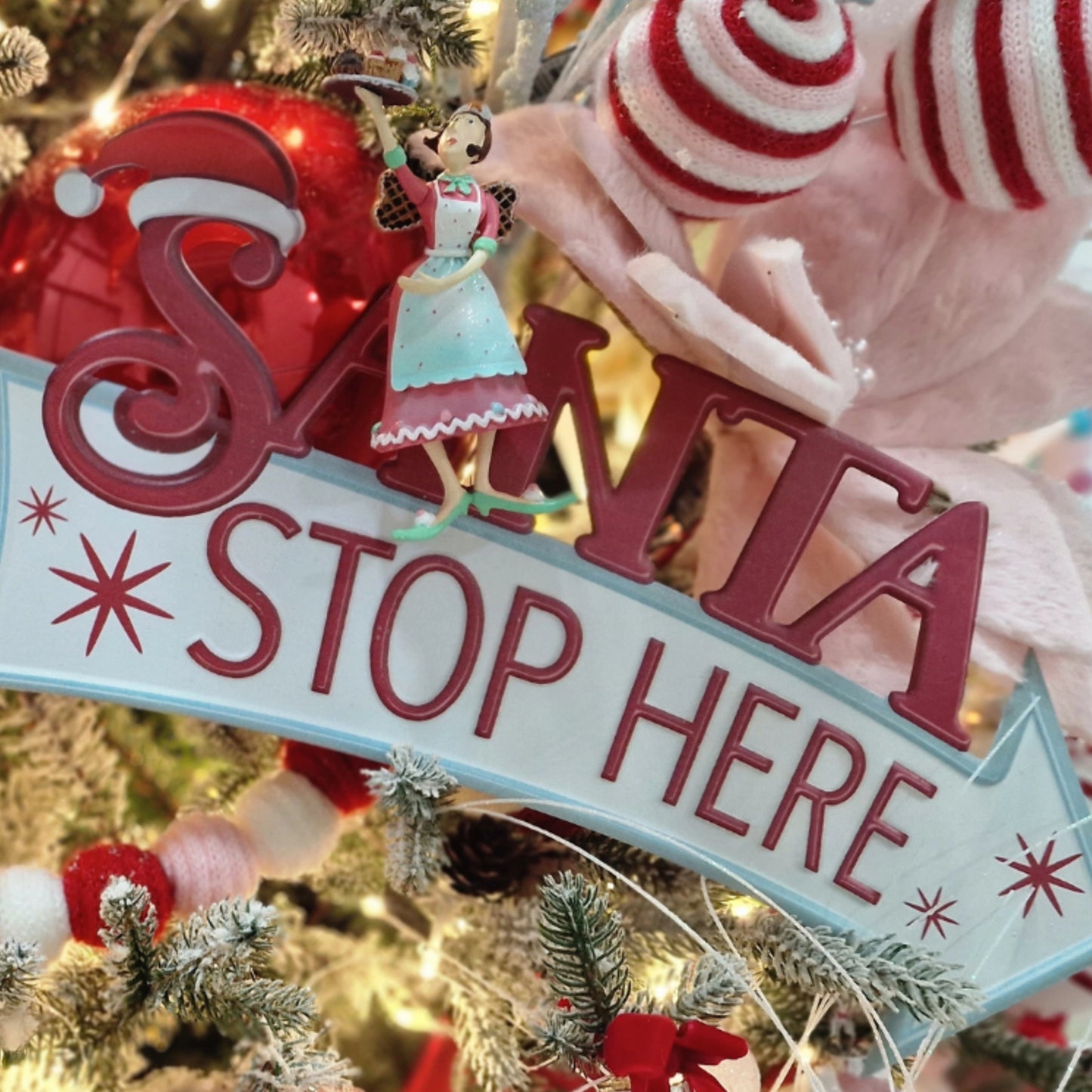 Targhette natalizie in metallo assortite