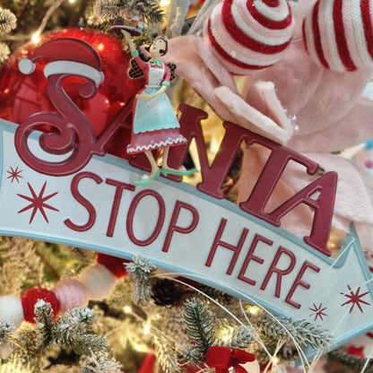 Targhette natalizie in metallo assortite