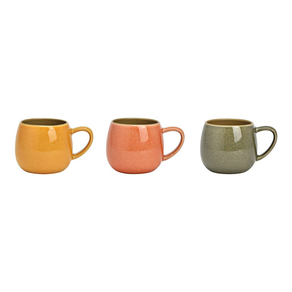 tazza in gres colori autunnali 