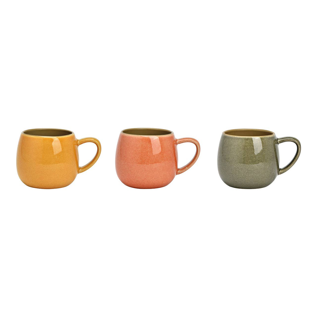 tazza in gres colori autunnali 