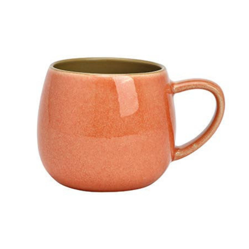 Tazza colorata in gres 13x8 cm
