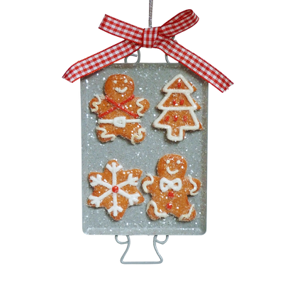 ornamento natalizio teglia biscotti